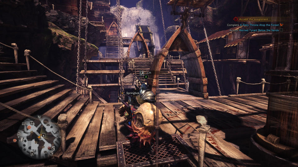 Monster Hunter World Screen Space Reflection Off
