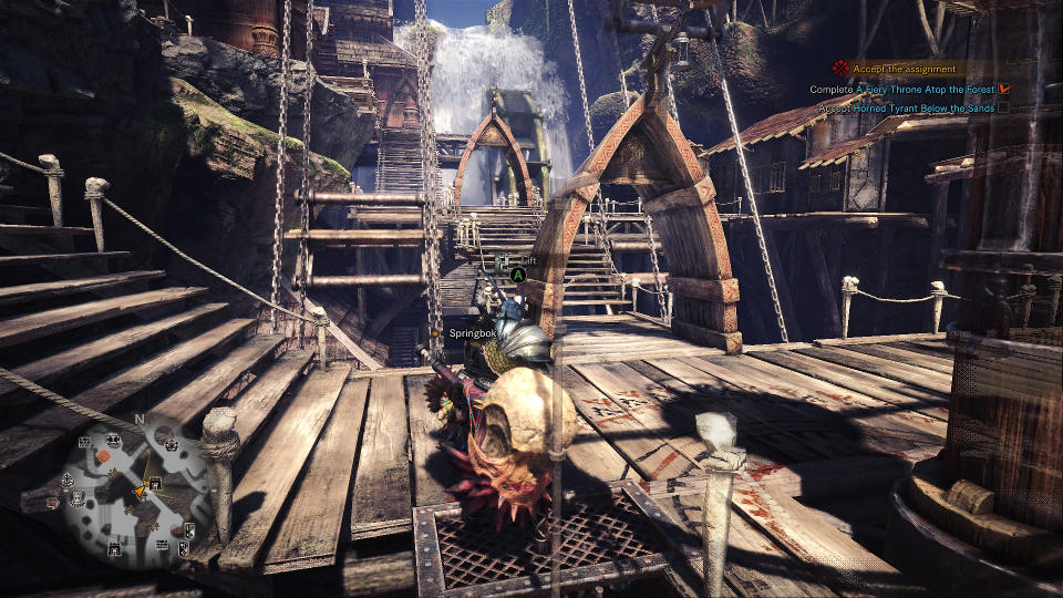 Monster Hunter World Screen Space Reflection On
